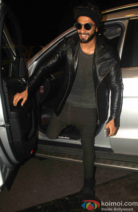 Ranveer Singh spotted at airport