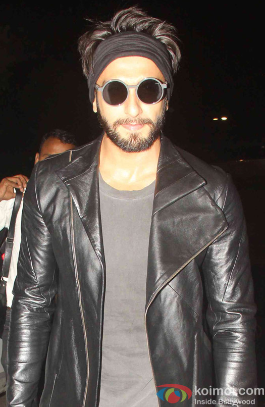 Ranveer Singh spotted at airport