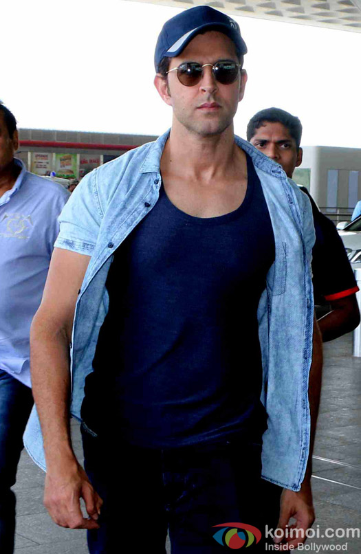 Hrithik Roshan spotted at airport