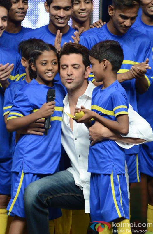 Hrithik Roshan on the sets of Dance + season 2 