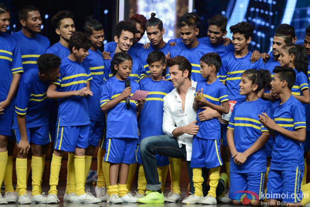 Hrithik Roshan on the sets of Dance + season 2 