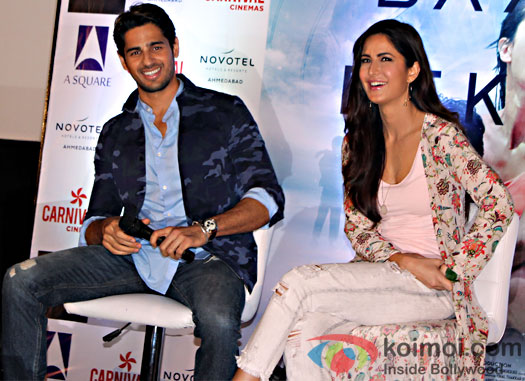 Sidharth Malhotra and Katrina Kaif promoted Baar Baar Dheko at Carnival Cinemas