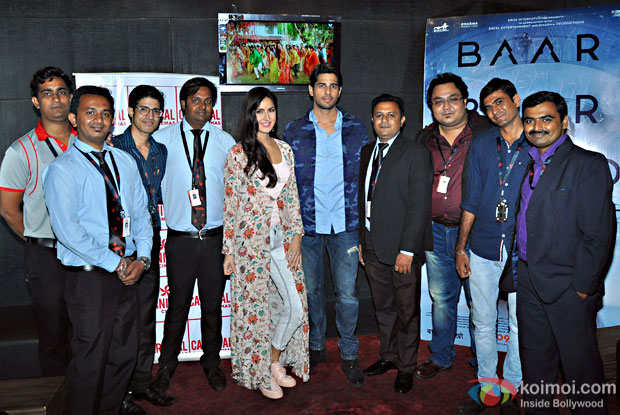 Katrina Kaif and Sidharth Malhotra promoted Baar Baar Dheko at Carnival Cinemas