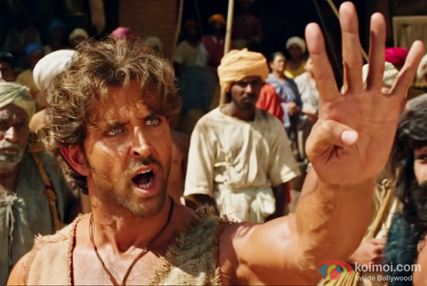 Hrithik Roshan in a still from Mohenjo Daro