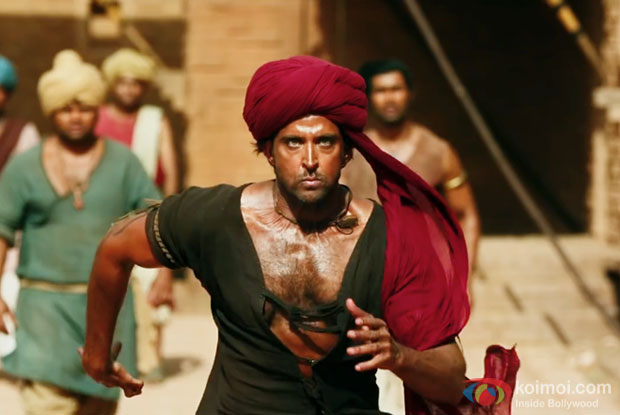 Hrithik Roshan in a still from Mohenjo Daro