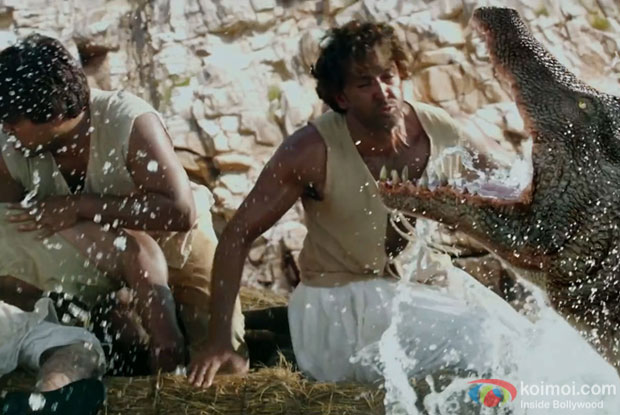 Hrithik Roshan in a still from Mohenjo Daro