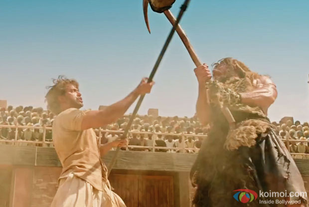 Hrithik Roshan in a still from Mohenjo Daro