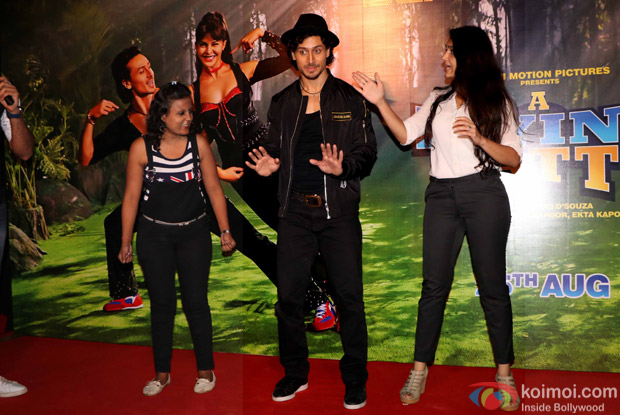 Tiger Shroff during The Song Launch Of Beat Pe Booty