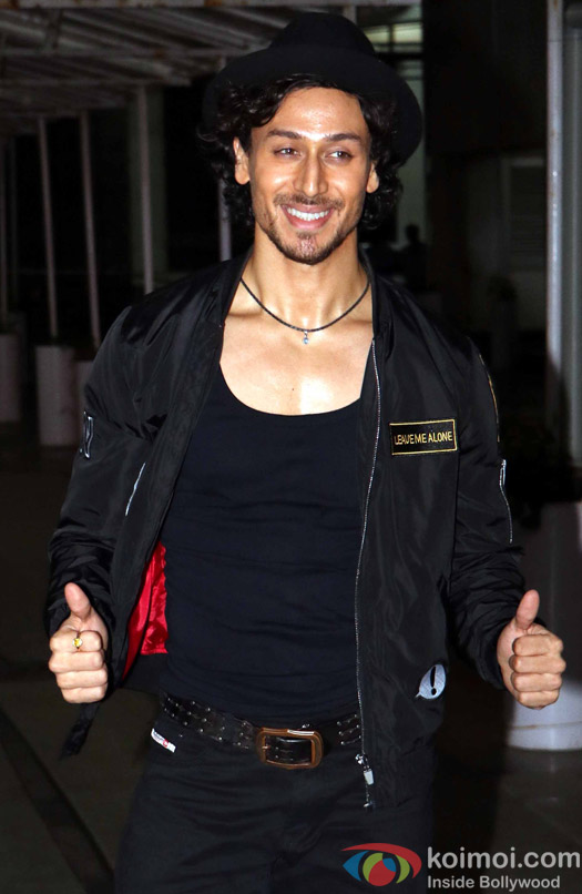 Tiger Shroff during The Song Launch Of Beat Pe Booty
