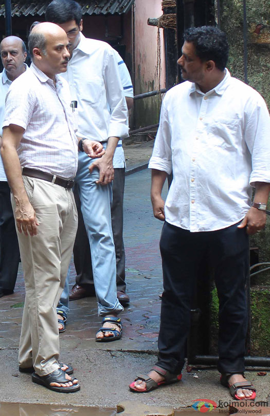 Sooraj Barjatya at Prayer Meet for filmmaker Rajjat Barjatya