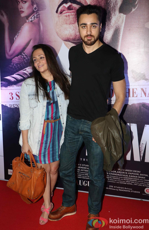 Imraan Khan during the Rustom Screening