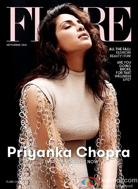 Priyanka Chopra Graces On Flare Magazine's Latest Edition