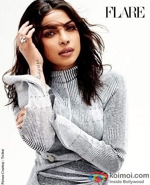 Priyanka Chopra Graces On Flare Magazine's Latest Edition
