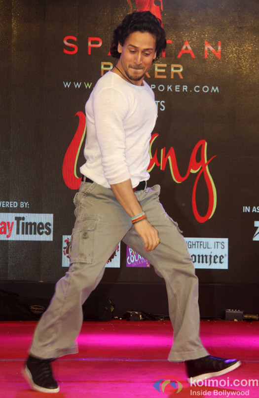 Tiger Shroff during the Promotion of film A Flying Jatt at Umang festival