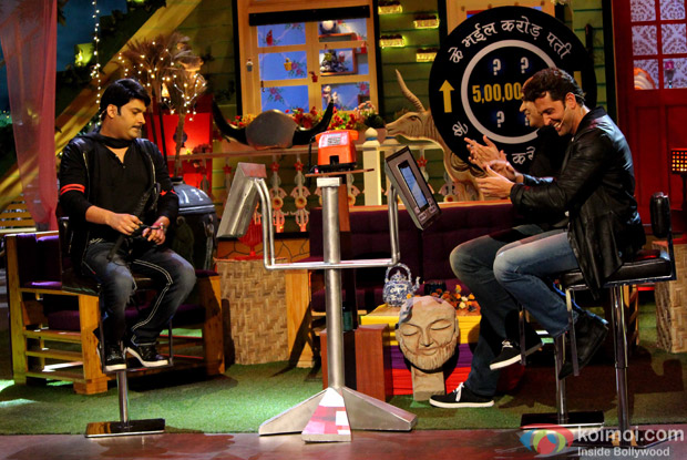 Hrithik Roshan and Ashutosh Gowariker promote Mohenjo Daro on The Kapil Sharma Show