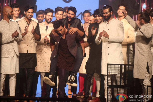 Ranbir Kapoor During the Lakme Fashion Week Winter Festive 2016