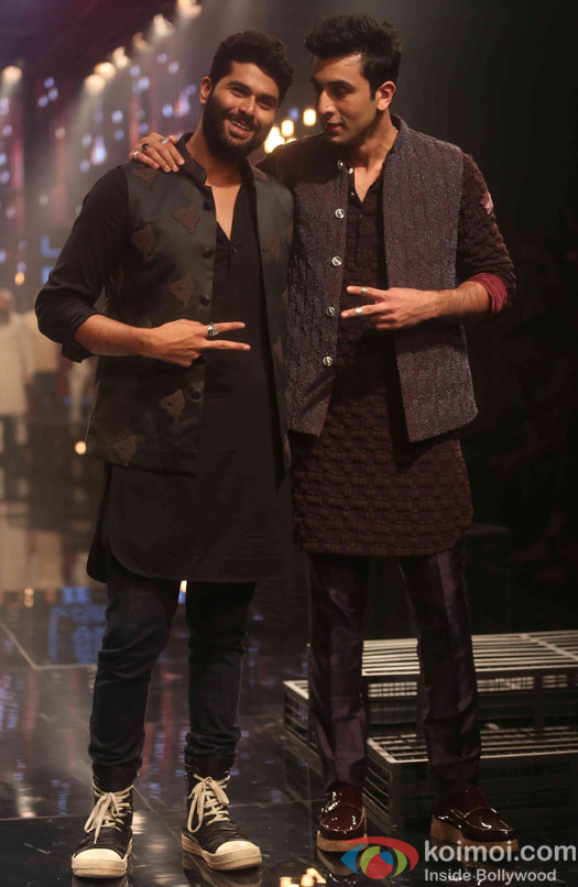 Ranbir Kapoor During the Lakme Fashion Week Winter Festive 2016