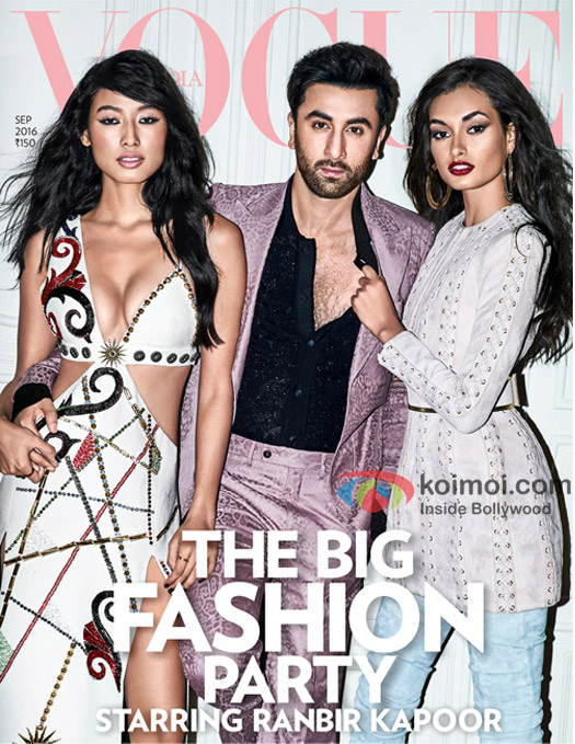 Ranbir Kapoor on the cover of Vogue
