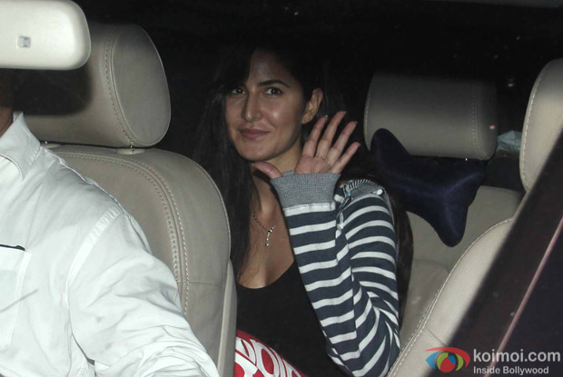 Katrina Kaif snapped At post 'Dream Team Concert' dance practice