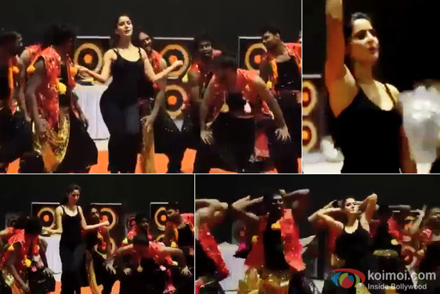 Watch: Katrina Kaif Dance To Chikni Chameli At Dream Team Tour Rehearsals