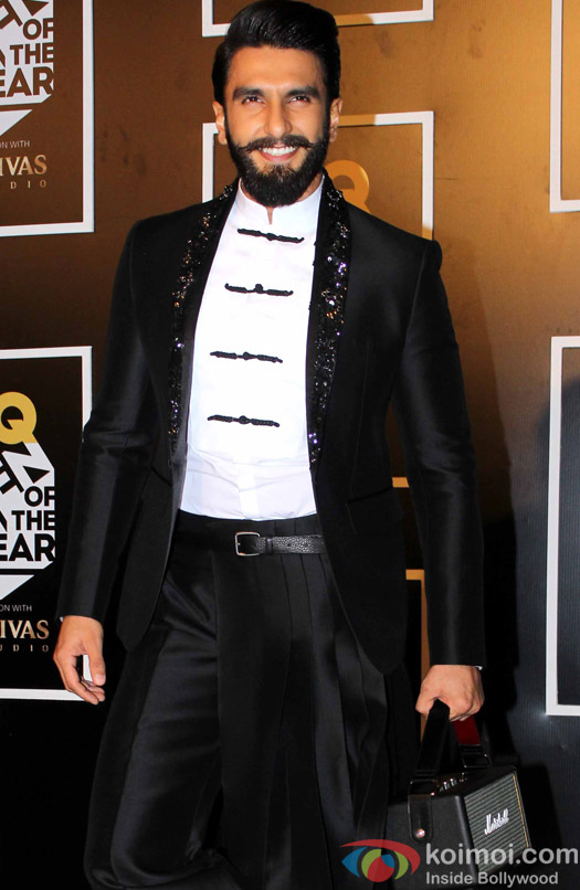 Ranveer Singh At the GQ Men of the Year Awards