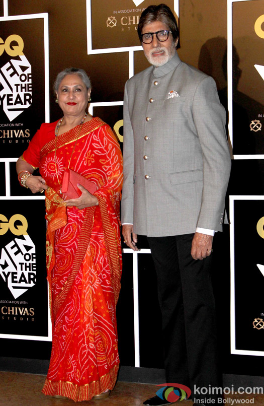 Jaya Bachchan and Amitabh Bachchan At the GQ Men of the Year Awards