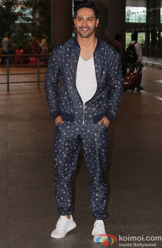 Varun Dhawan spotted at Airport