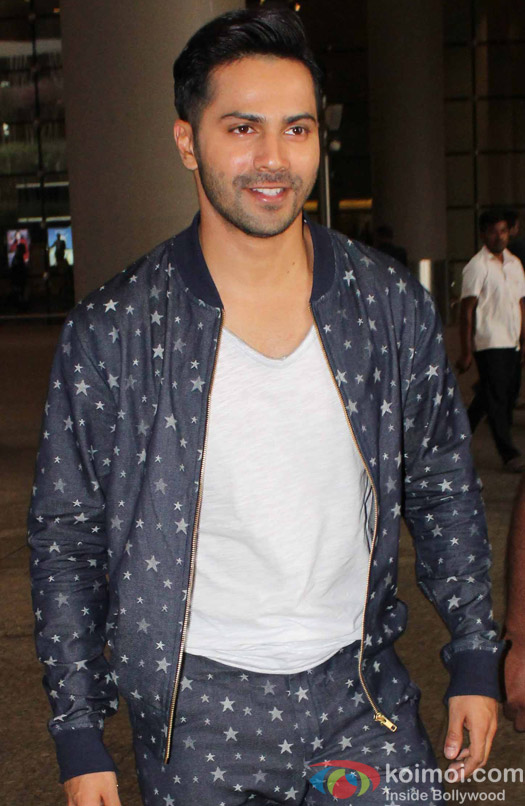 Varun Dhawan spotted at Airport