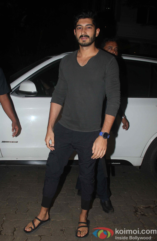 Mohit Marwah at Anil Kapoor's residence 
