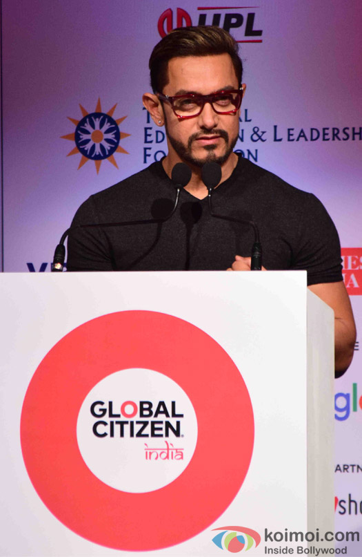 Aamir Khan to support Global Citizen Movement