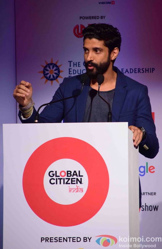 Farahan Akhtar to support Global Citizen Movement