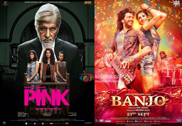 Box Office - Pink is one of the highest grossers for Big B, Shoojit and Taapsee, Banjo disappoints