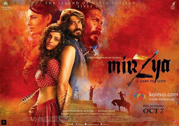 Mirzya New Poster | Ft. Harshvardhan Kapoor & Saiyami Kher