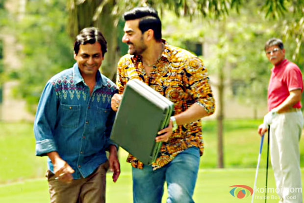 Nawazuddin Siddiqui and Arbaaz Khan in a still from Freaky Ali