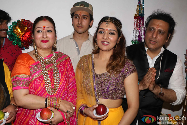 Govinda Celebrates Ganesh Chaturthi With Family