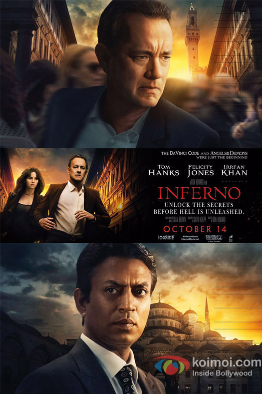 Irrfan Khan's poster of Inferno is out!