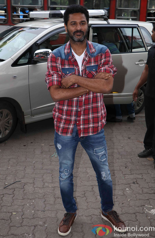 Prabhu deva during the launch of 'Tutak Tutak Tutiya' title track