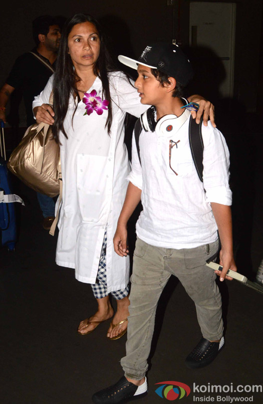 Maria Goretti spotted at Airport