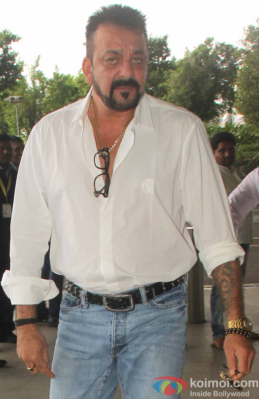 Sanjay Dutt spotted at Airport