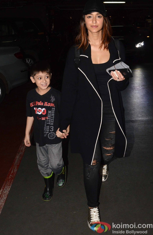 Ileana D'cruz spotted at Airport