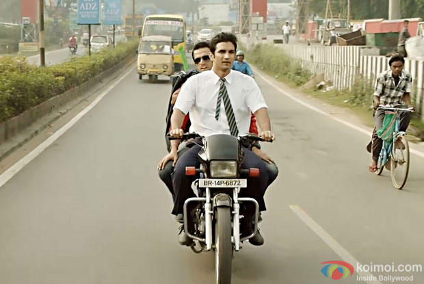 Sushant Singh Rajput in a still from M.S. Dhoni: The Untold Story