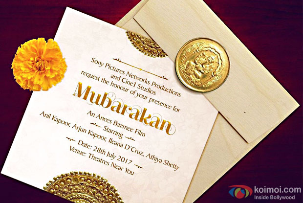 Mubarakan An Anees Bazmee Film Starring Anil Kapoor, Arjun Kapoor, Ileana D'Cruz, Athiya Shetty