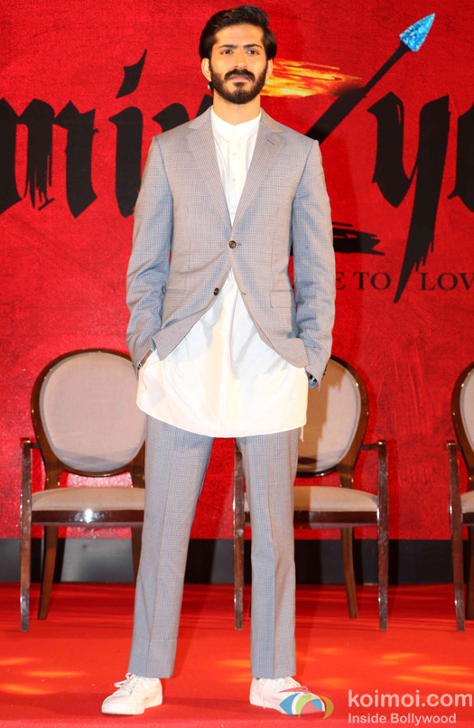 Harshvardhan Kapoor during the music launch of film Mirzya