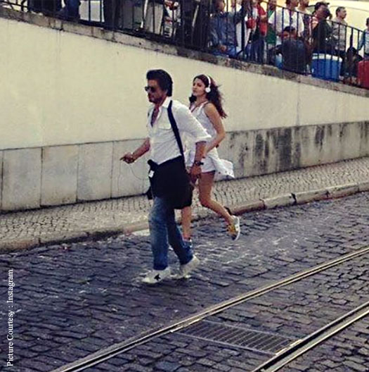 On The Sets Pictures : Shah Rukh Khan, Anushka Sharma Shoot For The Ring's Third Schedule In Lisbon
