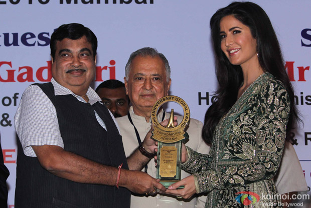 Katrina Kaif during the Priyadarshni Academy's 32nd Anniversary Global Awards