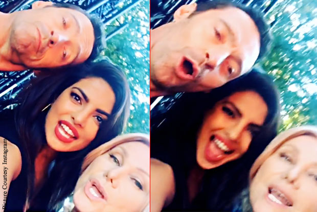 Priyanka Chopra And Hugh Jackman