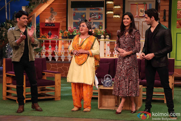 Sidharth Malhotra and Katrina Kaif Promote Bar Bar Dekho on the sets of The Kapil Sharma Show