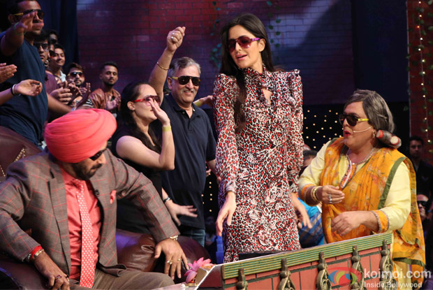 Sidharth Malhotra and Katrina Kaif Promote Bar Bar Dekho on the sets of The Kapil Sharma Show