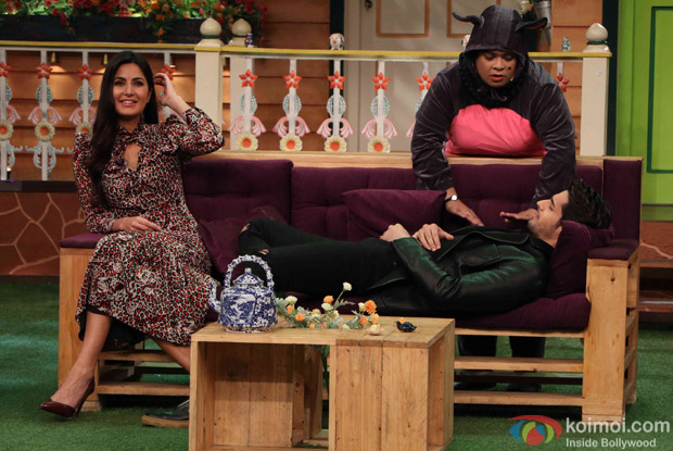 Sidharth Malhotra and Katrina Kaif Promote Bar Bar Dekho on the sets of The Kapil Sharma Show