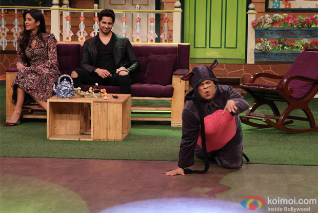 Sidharth Malhotra and Katrina Kaif Promote Bar Bar Dekho on the sets of The Kapil Sharma Show